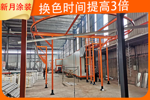 鋁合金臥式噴涂線設備實現(xiàn)多色噴涂不再難！