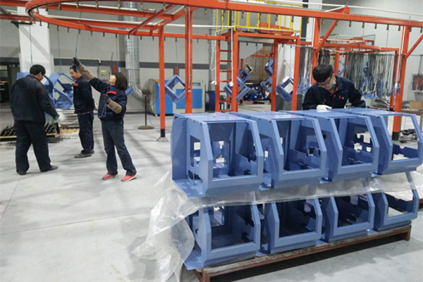 上海威圖電控柜噴涂線(xiàn)安裝現(xiàn)場(chǎng)