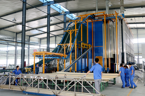 鋁型材立式噴涂設(shè)備