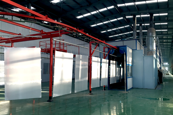 河北祥達(dá)鋁單板氟碳噴涂生產(chǎn)線(xiàn)