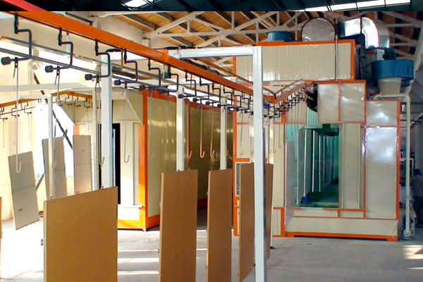 氟碳噴漆生產(chǎn)線(xiàn)