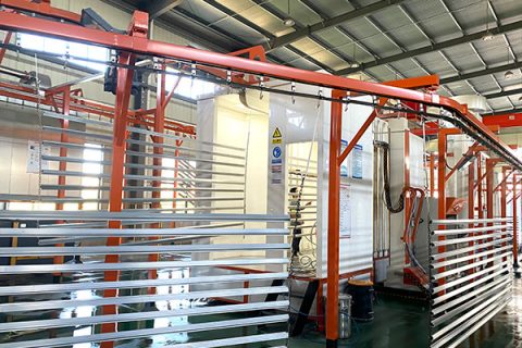 鋁型材噴涂生產(chǎn)線