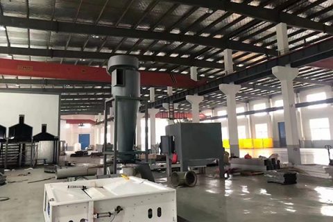 環(huán)保噴塑流水線設(shè)備安裝中