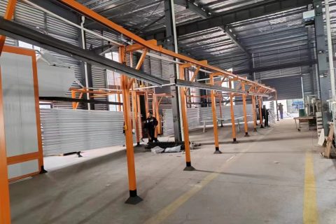 【喜報(bào)】新月涂裝又一鋁材噴涂噴粉線調(diào)試項(xiàng)目即將收官！