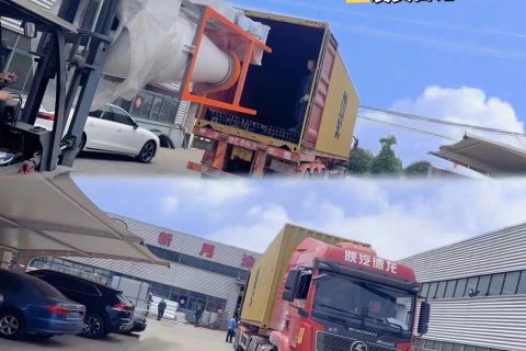 國(guó)外訂單-新月靜電涂裝噴涂生產(chǎn)線發(fā)貨阿爾及利亞！