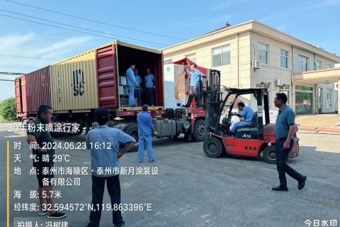 國外安裝ing-靜電噴涂設備廠,比天氣更熱的是什么？